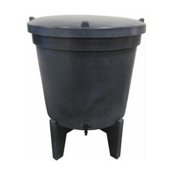 Robust regnvandsbeholder 300 liter i plast fra DRP – egnet til opsamling af regnvand i landbrug og industri