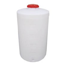 Cylindrisk beholder med skruelåg