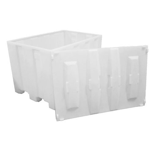 Firkantet pallekar 720L med låg