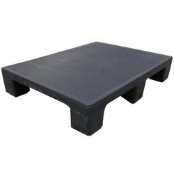 Europapalle halv i plast