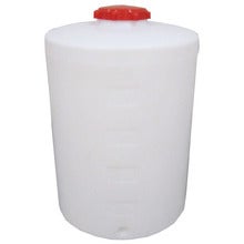 Cylindrisk beholder med skruelåg